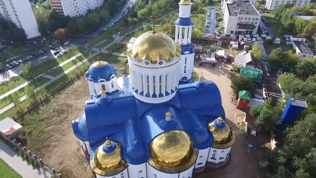 Видеосъёмка нашего храма с квадрокоптера от Андрея Демёхина смотреть онлайн