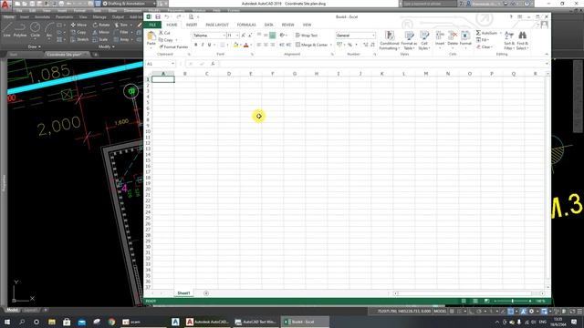 List & Export Coordinate from AutoCad 2 Excel смотреть онлайн