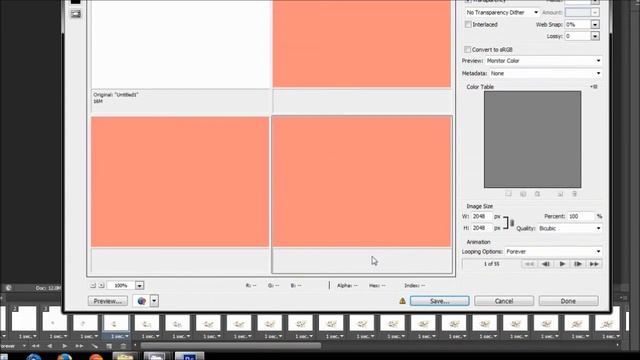 How to Make an Animated GIF from Images or Video using Photoshop CS6 смотреть онлайн