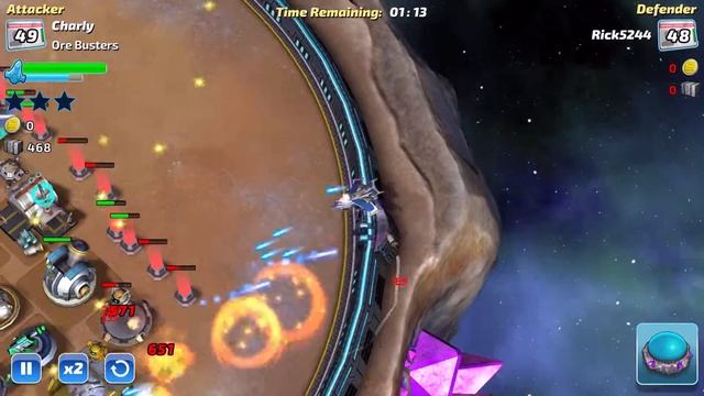 Space Miner Wars Bug - 0 PvP Point Battle смотреть онлайн