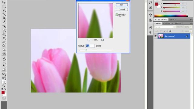 Эффект акварели в Photoshop смотреть онлайн
