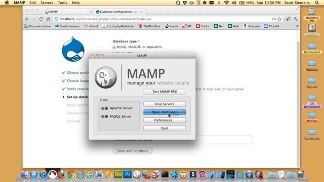 Intro to Drupal - MAMP.WAMP, install Drupal 7, & setup a child theme смотреть онлайн