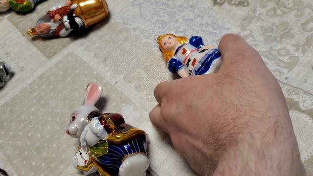 Наши новые елочные игрушки купленные в 2022 году / Часть вторая Формовые игрушки. смотреть онлайн