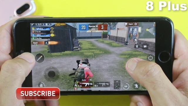 IPhone 8 Plus Vs IPhone 7 Plus PUBG MOBILE TEST - IOS 14.6 PUBG TEST?