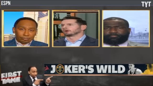 JJ Redick BLASTS Kendrick Perkins Live On ESPN's First Take смотреть онлайн