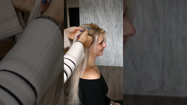 Braided, Gorgeous Hairstyle for the Holidays | Christmas hair смотреть онлайн