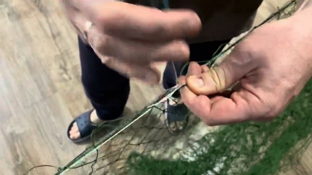 Узел для рамовой (рамной, пряморамной) рыболовной сети смотреть онлайн