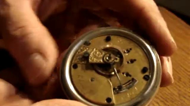 1885 Elgin Pocket Watch смотреть онлайн