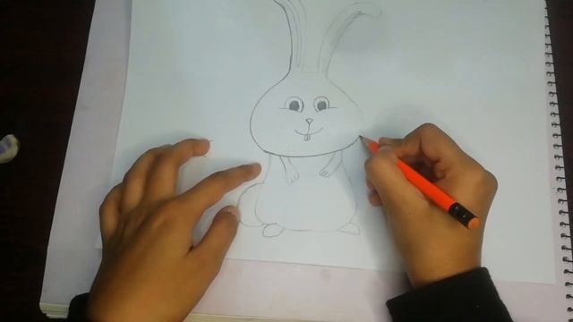 How to draw a rabbit | bugs bunny | Looney tunes | drawing for beginners смотреть онлайн