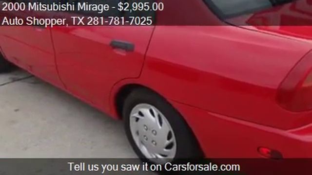 2000 Mitsubishi Mirage for sale in Houston, TX 77090 at the смотреть онлайн