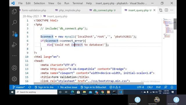 PHP INSERT Query || Registration using PHP for Beginners || How to save data in MySQL database? смотреть онлайн