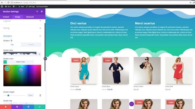 Divi 3 0 - New Shaped Divider Sections in the Divi WordPress theme смотреть онлайн