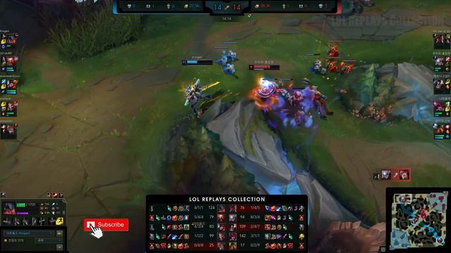 DRX Kingen AATROX vs GANGPLANK Top - KR Ranked смотреть онлайн