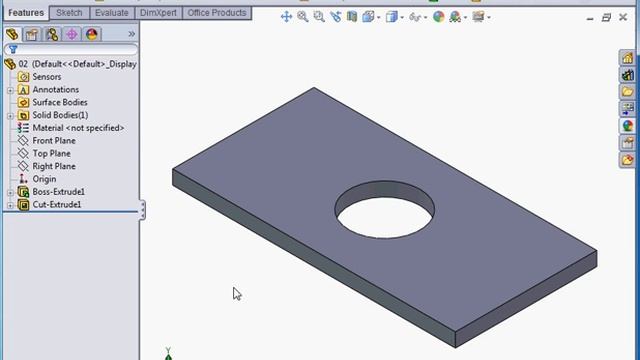 SolidWorks tutorials - What is parametric modeling? смотреть онлайн