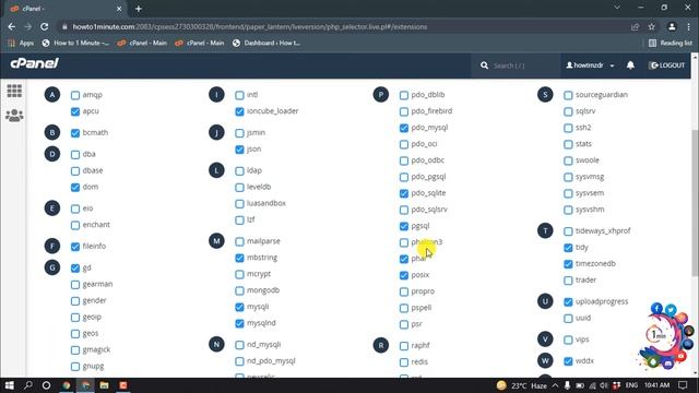 How to enable php extensions in cpanel 2023 смотреть онлайн