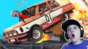 Лютый ЗАПОРОЖЕЦ Уничтожил Машины в Trail Out