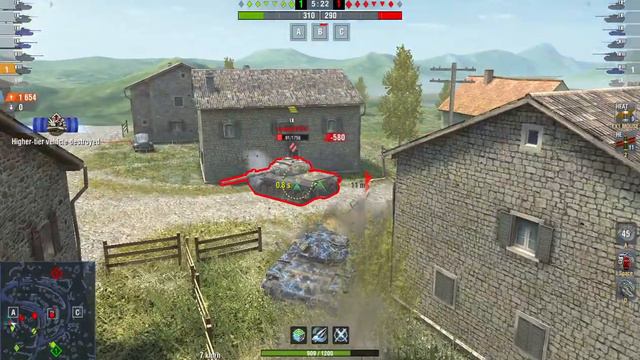 T49: 4000 Damage , 3 Frags - WOT BLITZ - смотреть онлайн