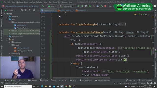 Android Studio | Como extrair código repetido e criar uma função automaticamente | Kotlin смотреть онлайн