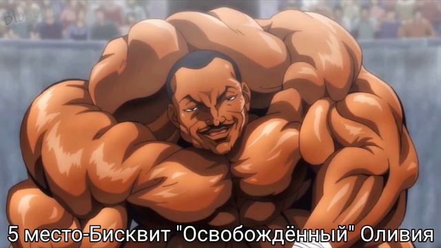 Топ 10 самых сильных персонажей из аниме боец Баки. смотреть онлайн