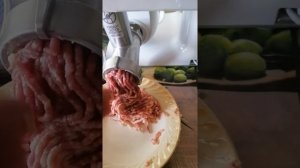 BOSH MUM 54251. Работа мясорубки.