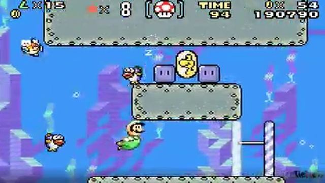 Super Mario World: Super Mario Advance 2 Let's Play Episode 3 SECRET AREAS!? смотреть онлайн