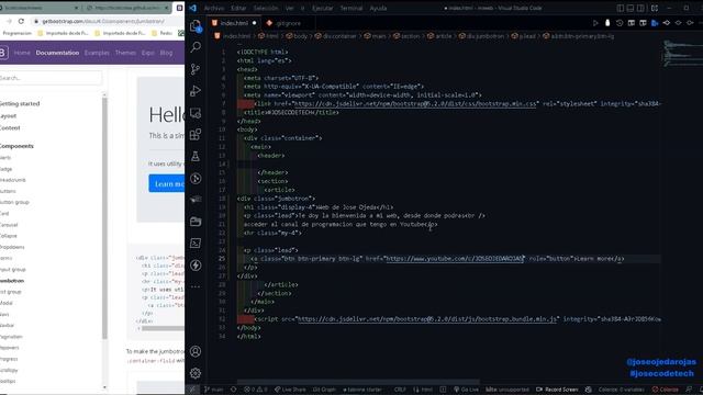 12 Git, github pages hosting (control de versiones) смотреть онлайн