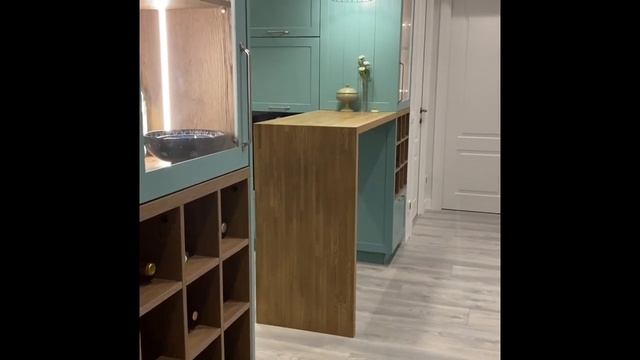 Кухня из массива дуба смотреть онлайн