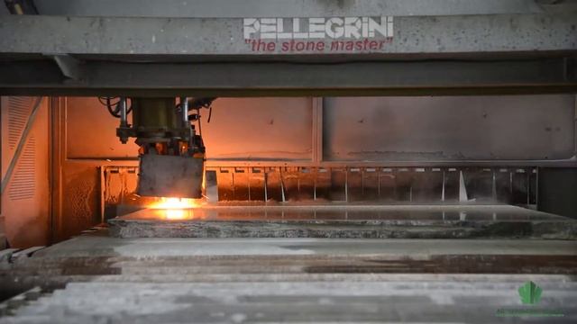 Линия термообработки Pellegrini "the stone master" АО "Уральские камни" смотреть онлайн