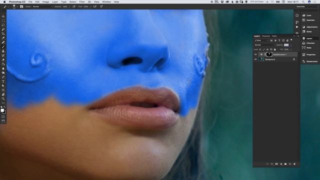 How to Change Skin Colour in Photoshop смотреть онлайн