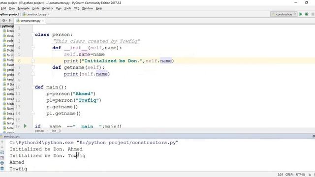 35 OOP Constructor init смотреть онлайн