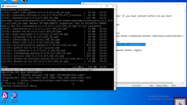 Docker Installing on centos 7 #docker #devops #linux смотреть онлайн