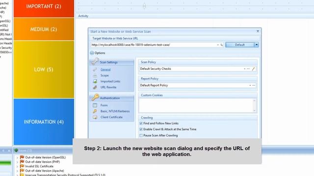 Scanning URLs in Selenium web application playbacks for vulnerabilities смотреть онлайн