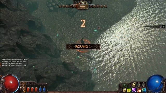 Path of Exile Ranger gameplay first PvP fail heh смотреть онлайн