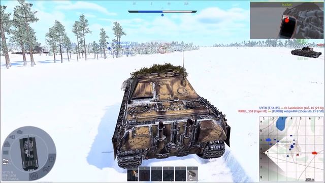 War Thunder JagdPanther Ful Stock Türkçe Oynanış TRKAS Squad смотреть онлайн