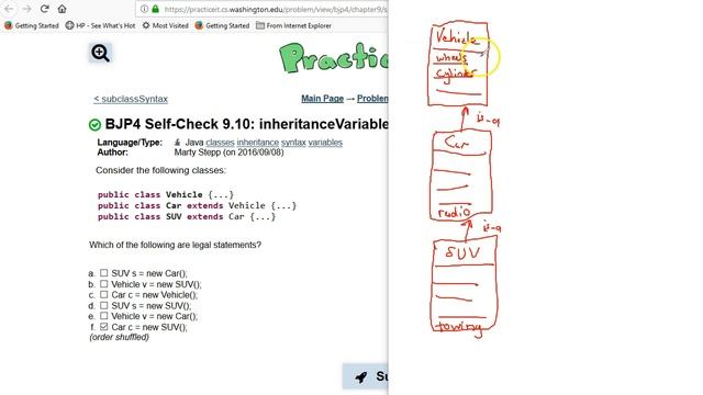 Building Java Programs 9.10 inheritanceVariableSyntax смотреть онлайн
