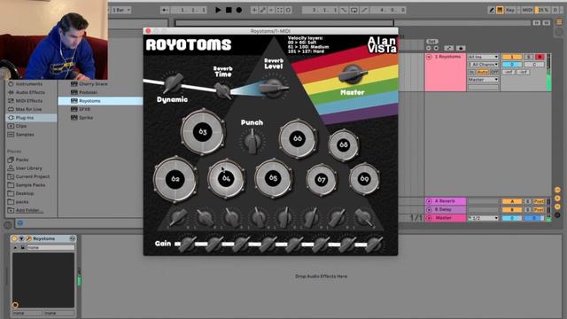 Royotoms - FREE Rototoms VST Plugin