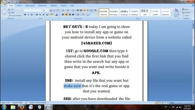 how to install APK Files on Android device From PC смотреть онлайн