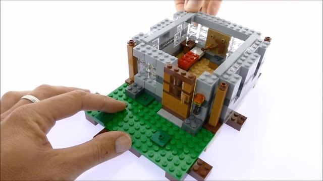 Lego Minecraft 21115 The First Night - Lego Speed Build Review смотреть онлайн