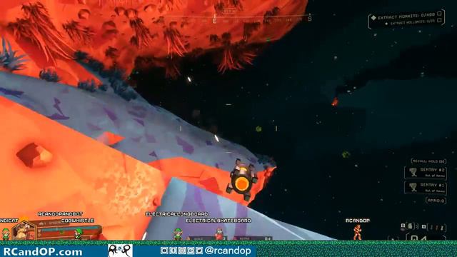 The gang plays Deep Rock Galactic смотреть онлайн