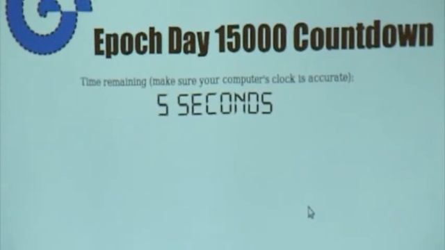 Happy Unix Epoch Day 15000 смотреть онлайн