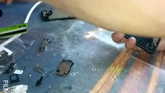 Замена шлейфа зарядки iphone 7 смотреть онлайн