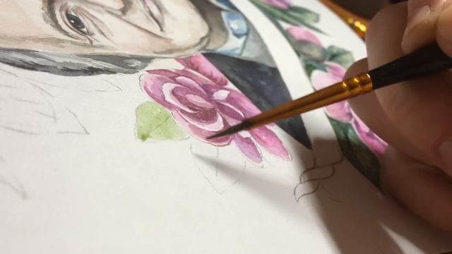VALERIYA BRUKH ART/ ПОРТРЕТ ИОСИФА БРОДСКОГО смотреть онлайн