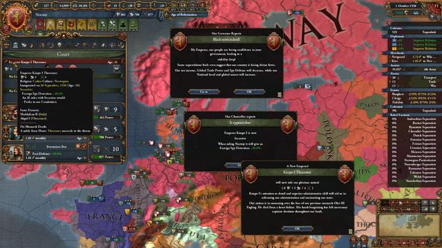 Converted EU4 - North Sea Empire #30 - Nation or Dynasty? смотреть онлайн