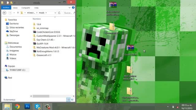 COMO INSTALAR EL FORGE Y MODS EN MINECRAFT | 1.6.4 LINK DE DESCARGA смотреть онлайн