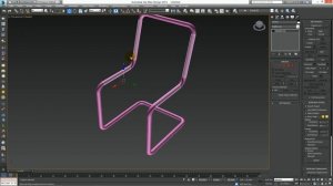 Моделирование стула из сплайнов (Урок 3ds Max для начинающих)