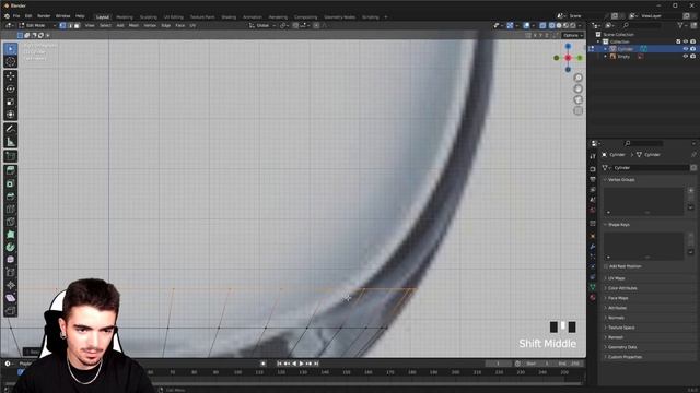 Comment modéliser sur Blender 3.6 ? Le verre смотреть онлайн