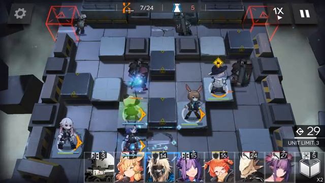 Arknights: Beating S2-4 Blockade-2 with the cheapest Operators possible смотреть онлайн