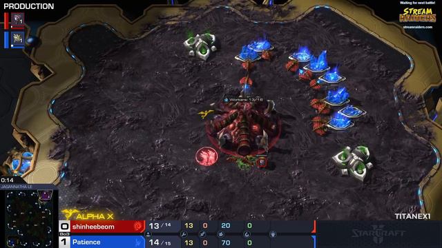 StarCraft 2 - PATIENCE vs RAGNAROK - Alpha Scrims #19 смотреть онлайн