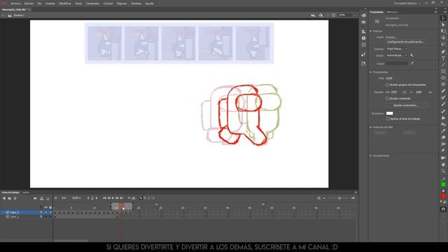 Cómo HACER ANIMACIONES - TUTORIAL Adobe Animate смотреть онлайн