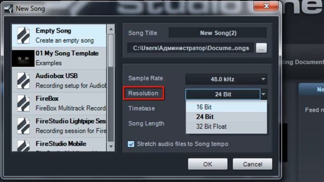 PreSonus Studio One Pro 2 Урок 4. Создание новой песни смотреть онлайн